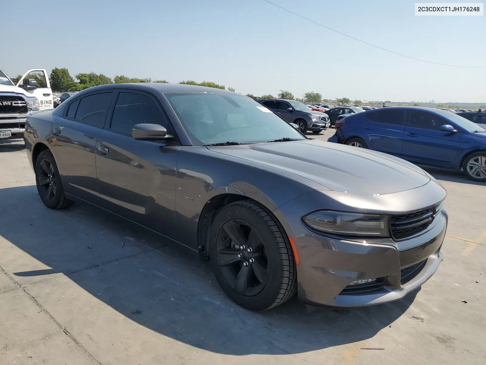 2018 Dodge Charger R/T VIN: 2C3CDXCT1JH176248 Lot: 66552574