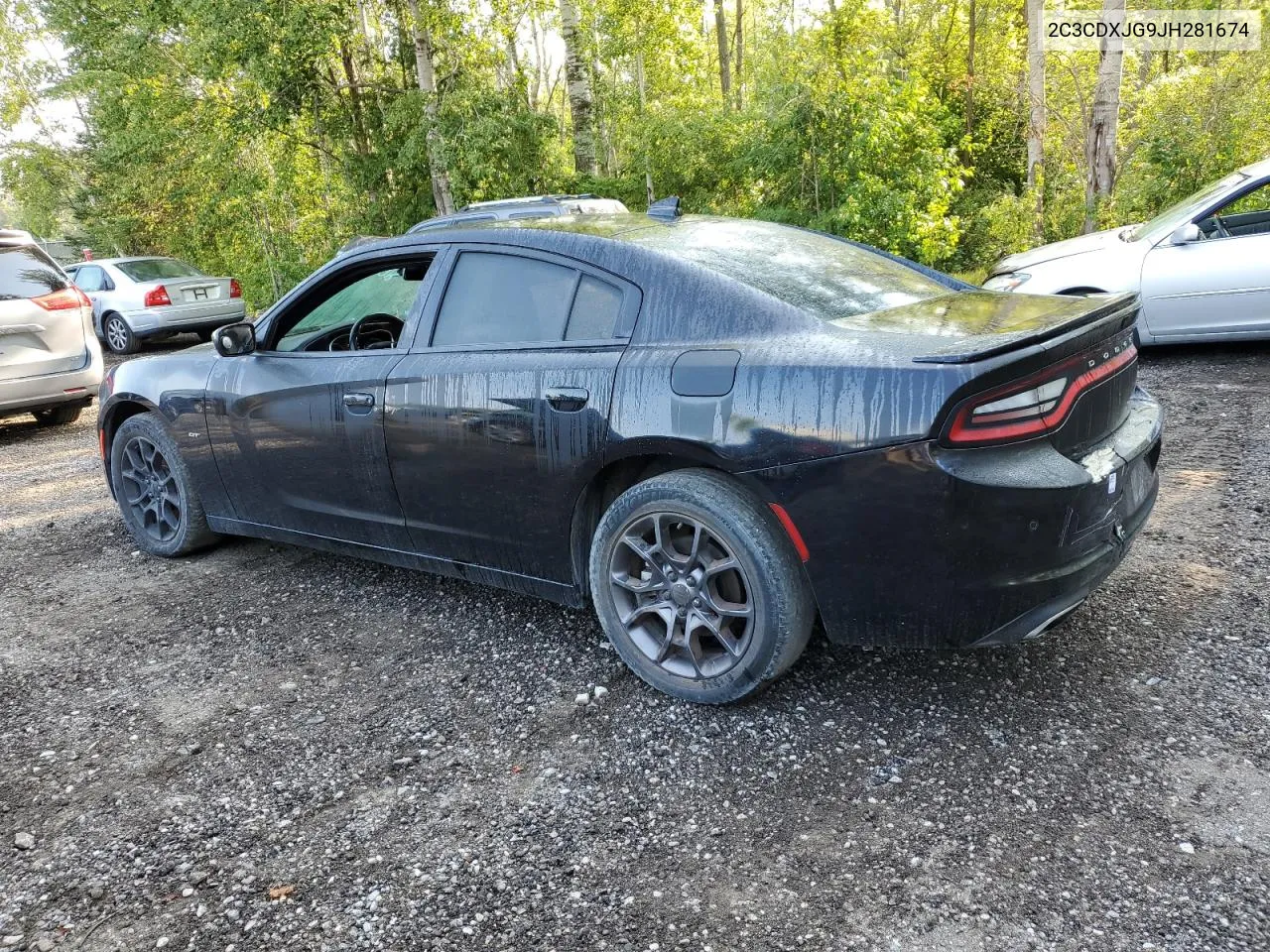 2C3CDXJG9JH281674 2018 Dodge Charger Gt