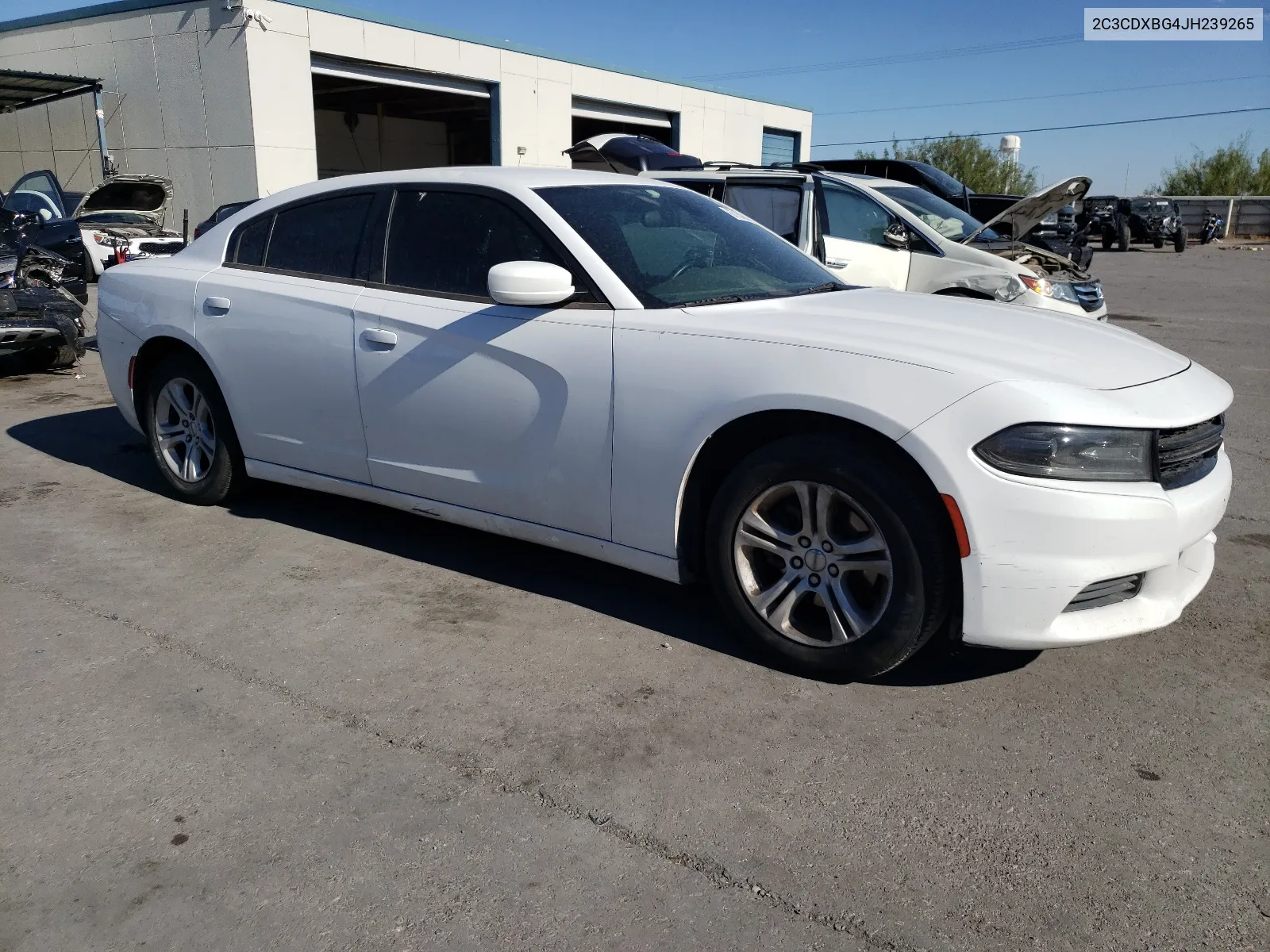 2018 Dodge Charger Sxt VIN: 2C3CDXBG4JH239265 Lot: 67154884