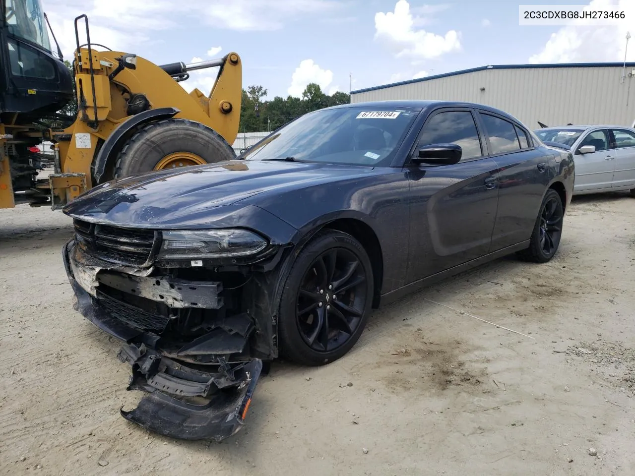 2018 Dodge Charger Sxt VIN: 2C3CDXBG8JH273466 Lot: 67179704