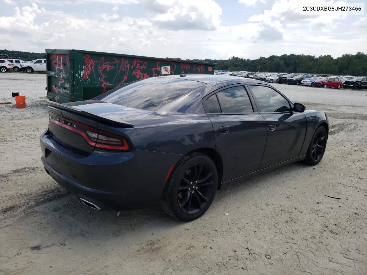 2018 Dodge Charger Sxt VIN: 2C3CDXBG8JH273466 Lot: 67179704