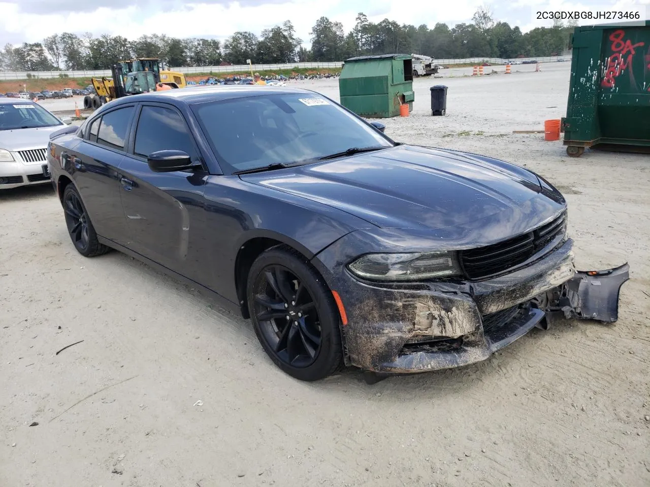 2018 Dodge Charger Sxt VIN: 2C3CDXBG8JH273466 Lot: 67179704