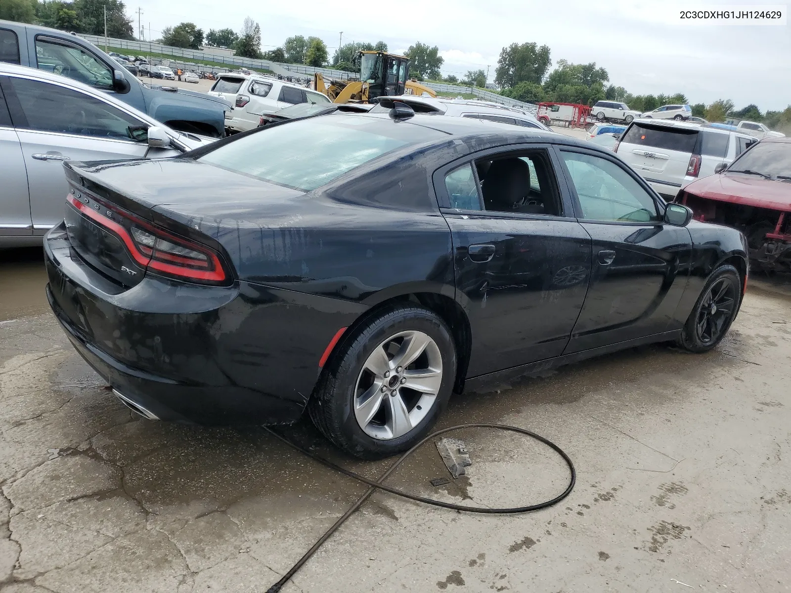 2018 Dodge Charger Sxt Plus VIN: 2C3CDXHG1JH124629 Lot: 67343934