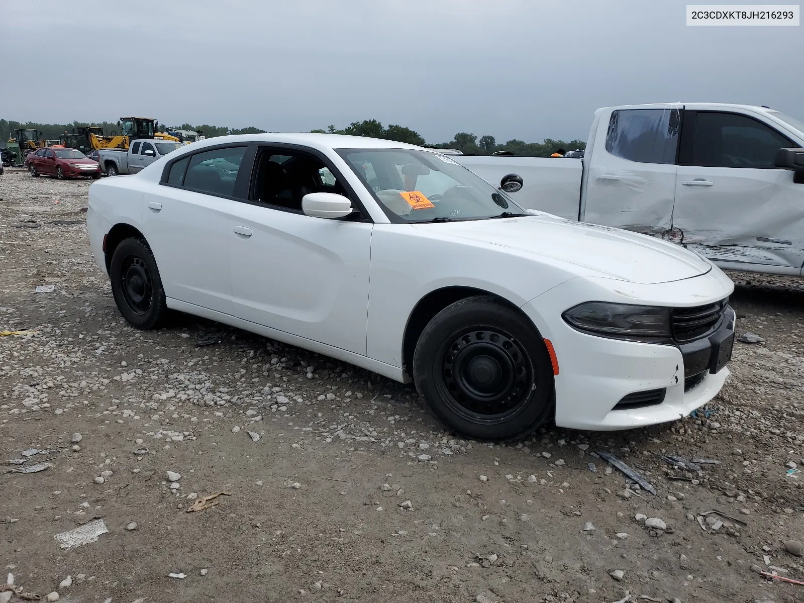 2018 Dodge Charger Police VIN: 2C3CDXKT8JH216293 Lot: 67505474