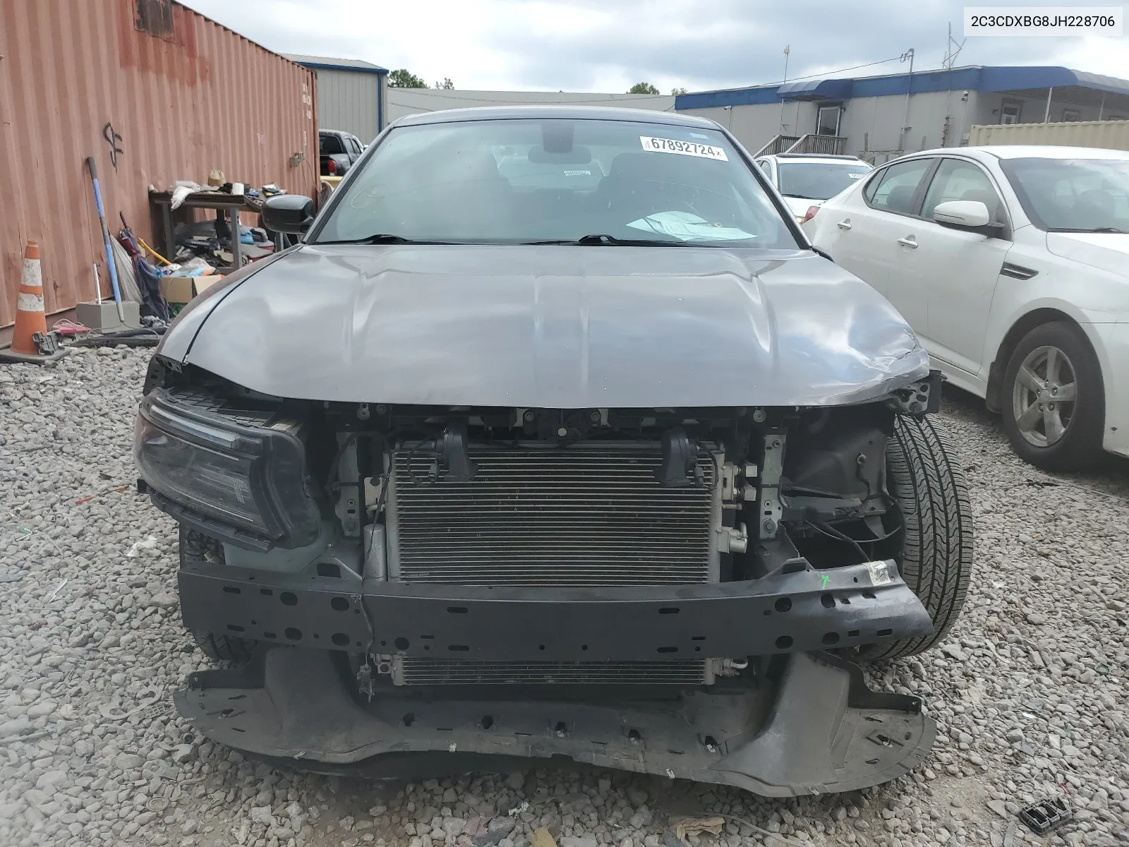 2C3CDXBG8JH228706 2018 Dodge Charger Sxt