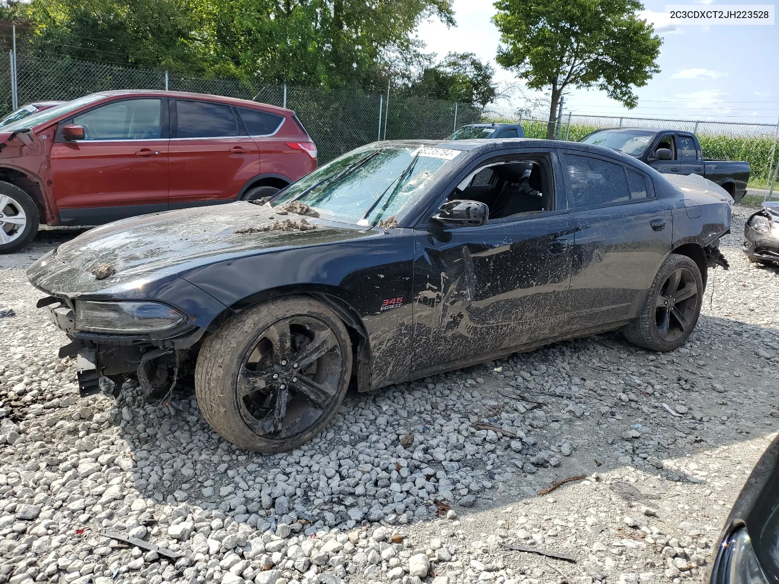 2018 Dodge Charger R/T VIN: 2C3CDXCT2JH223528 Lot: 68235784