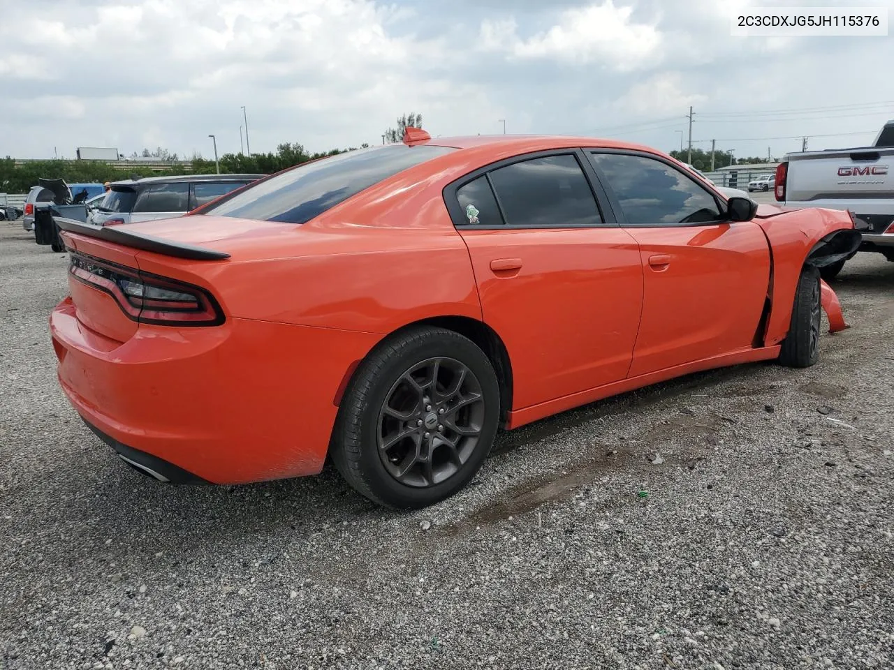 2018 Dodge Charger Gt VIN: 2C3CDXJG5JH115376 Lot: 68353574