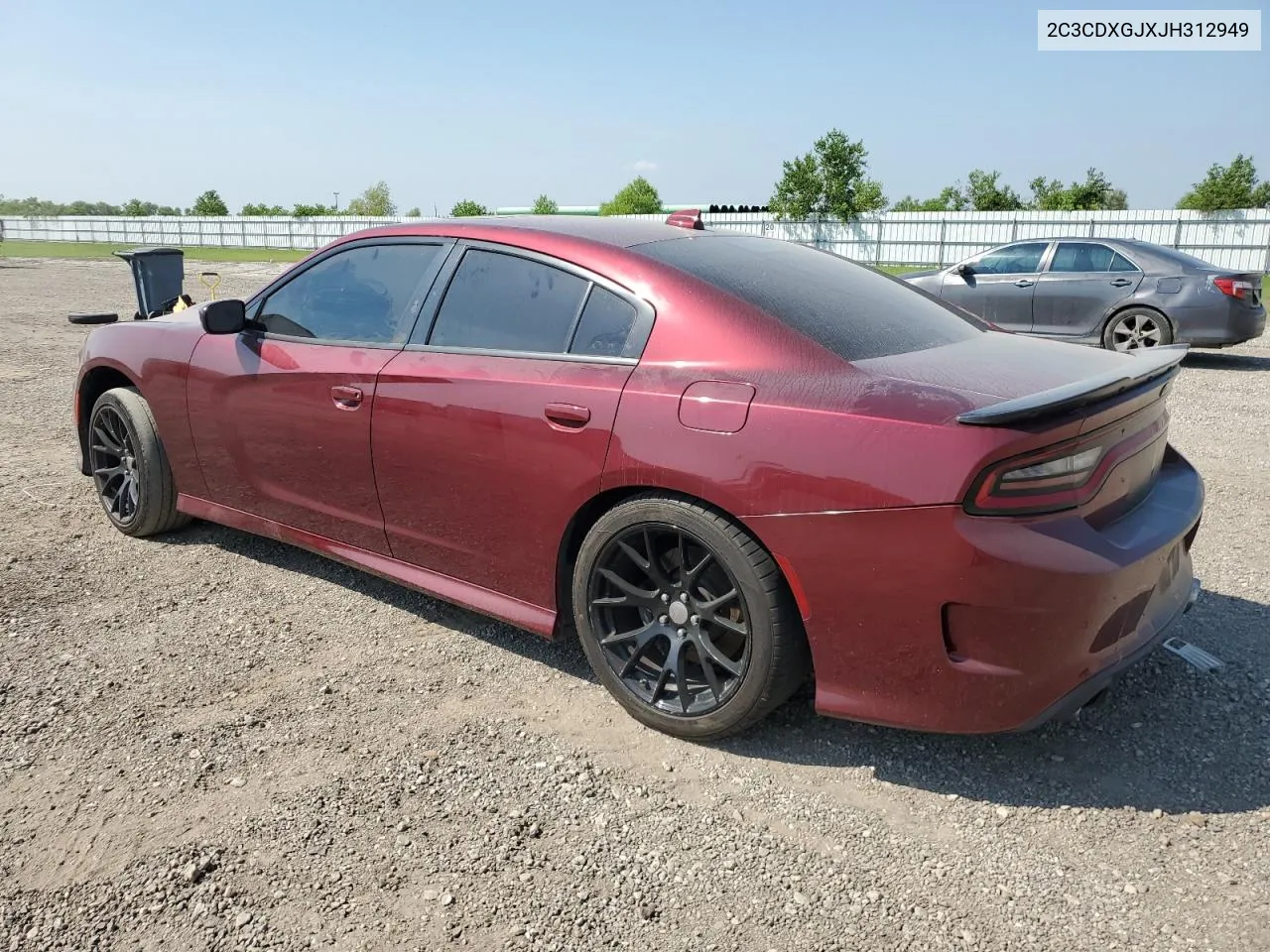 2018 Dodge Charger R/T 392 VIN: 2C3CDXGJXJH312949 Lot: 68390324