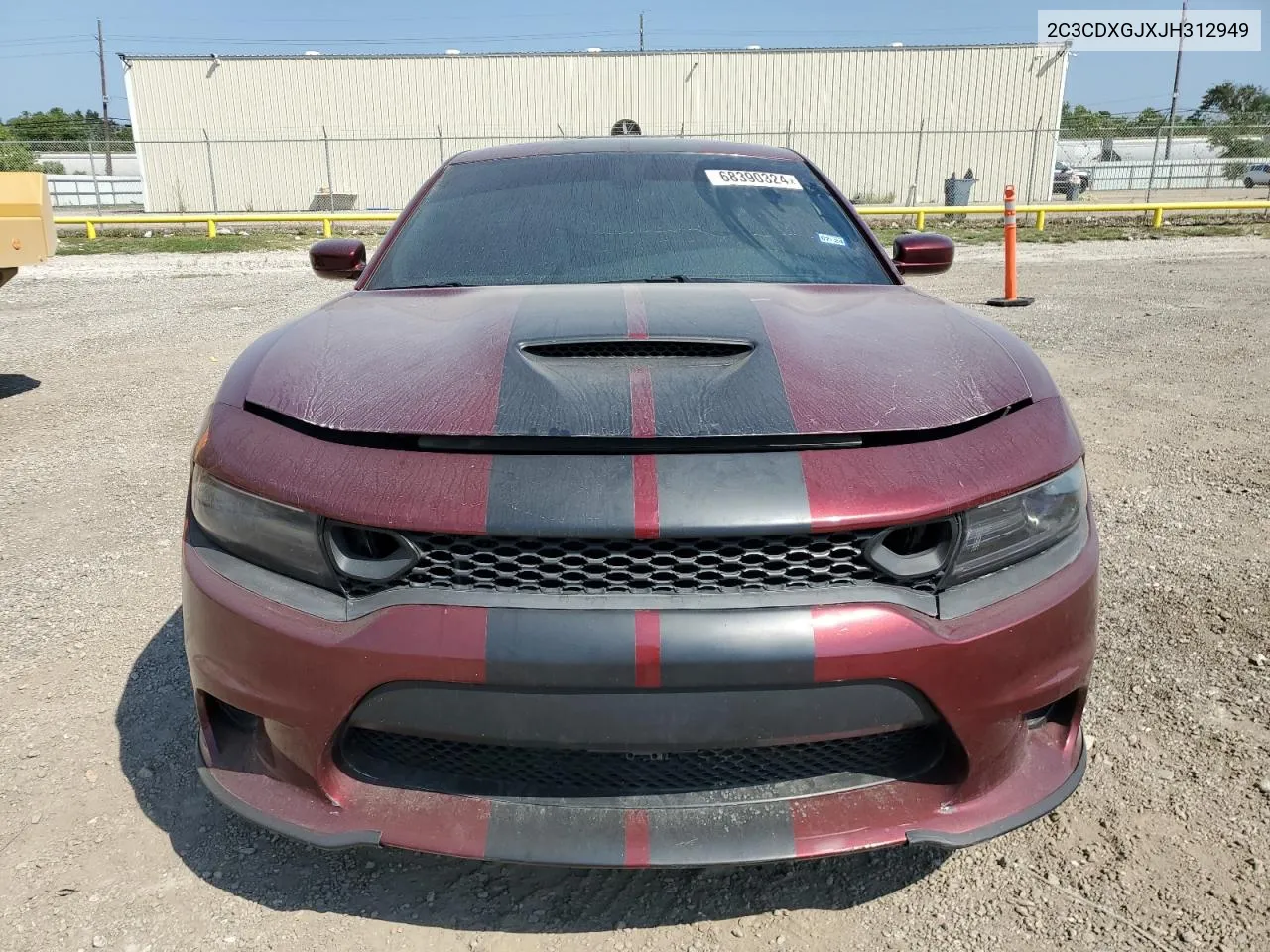 2018 Dodge Charger R/T 392 VIN: 2C3CDXGJXJH312949 Lot: 68390324