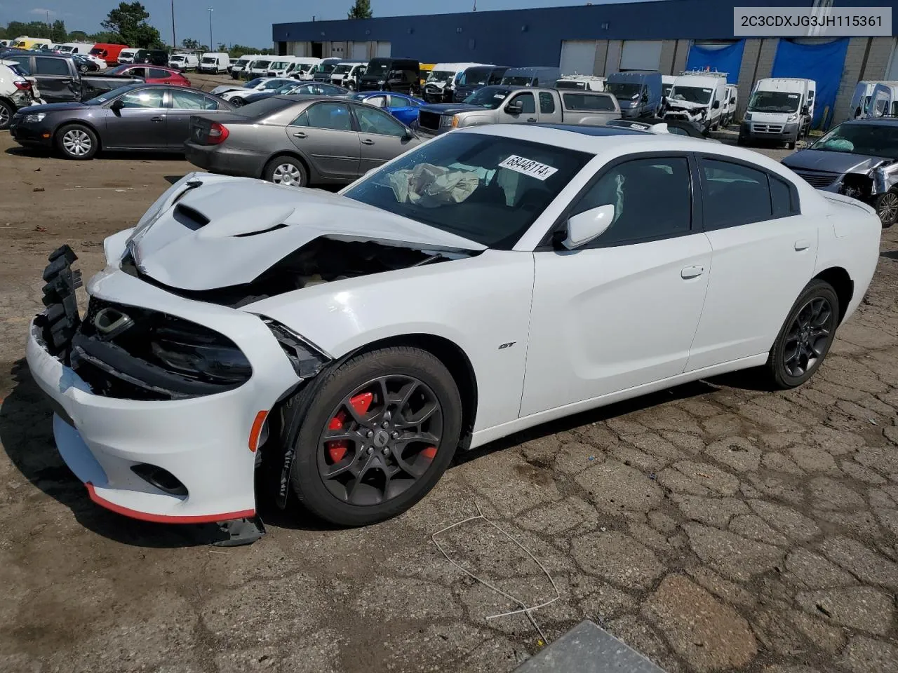 2018 Dodge Charger Gt VIN: 2C3CDXJG3JH115361 Lot: 68448114