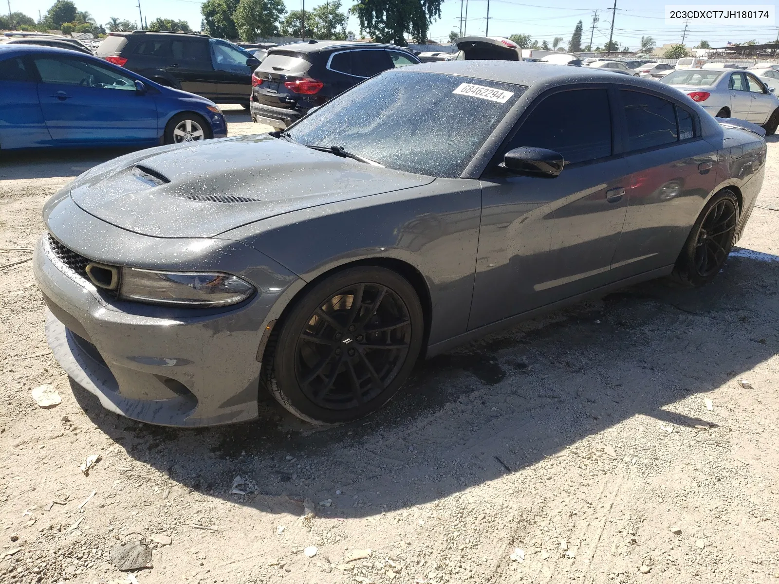 2018 Dodge Charger R/T VIN: 2C3CDXCT7JH180174 Lot: 68462294