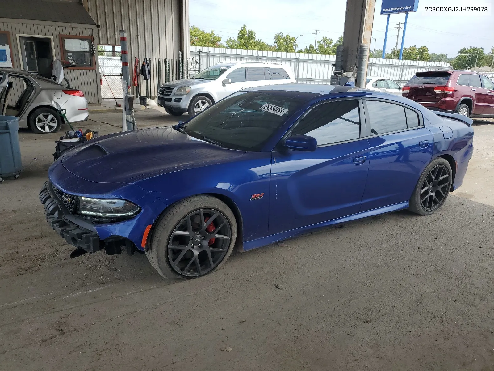 2018 Dodge Charger R/T 392 VIN: 2C3CDXGJ2JH299078 Lot: 69054484