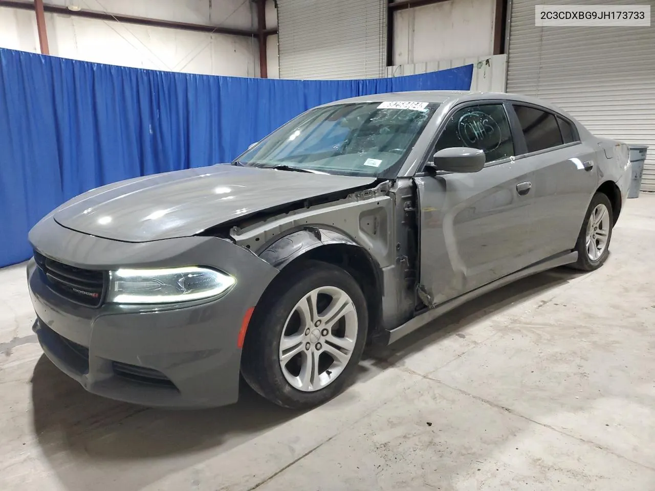 2C3CDXBG9JH173733 2018 Dodge Charger Sxt