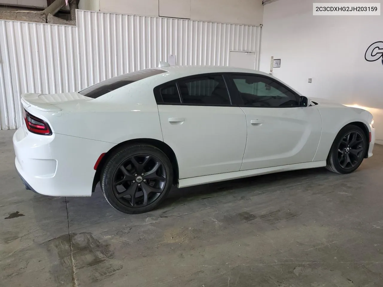 2018 Dodge Charger Sxt Plus VIN: 2C3CDXHG2JH203159 Lot: 69269564