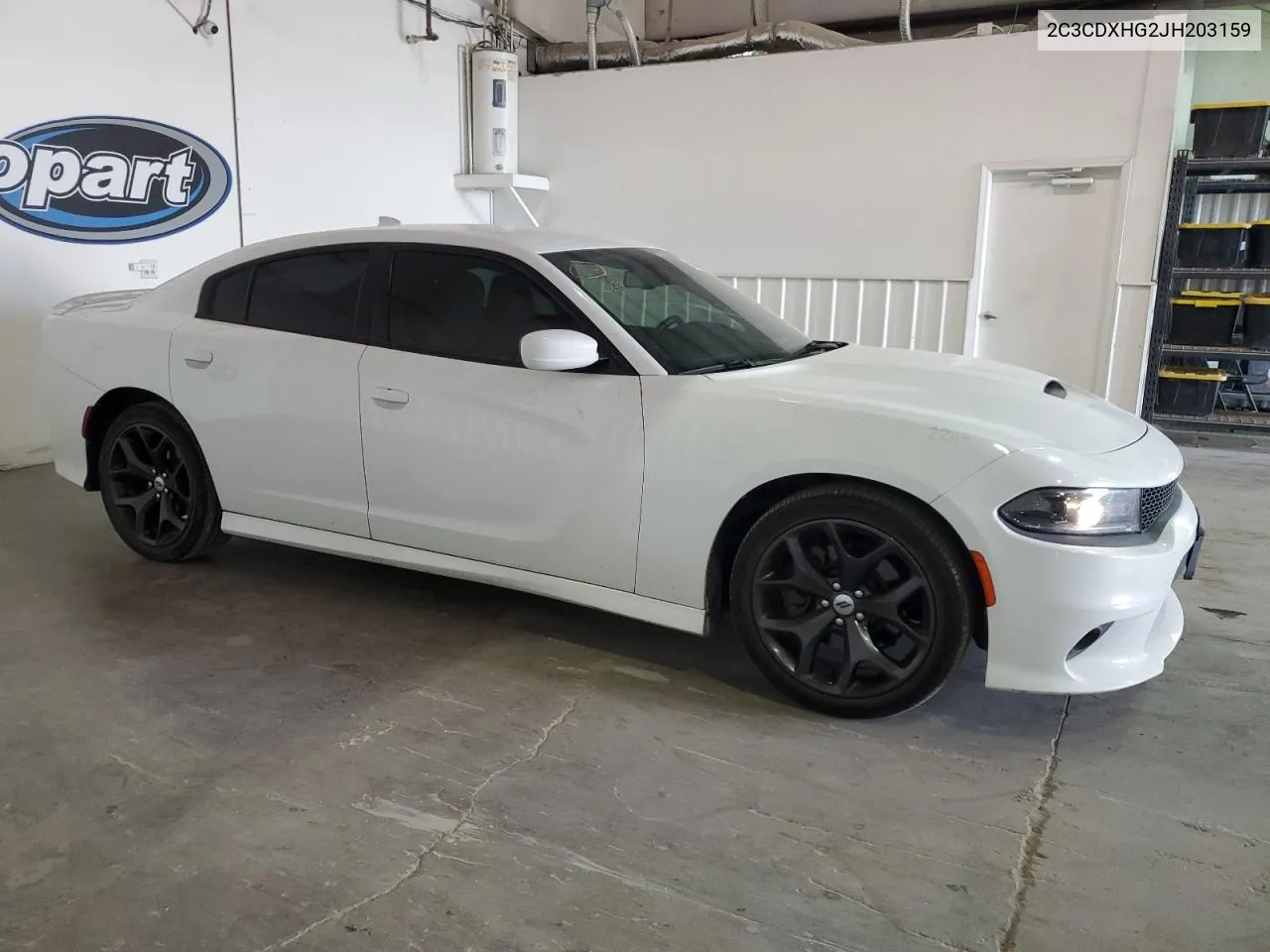 2018 Dodge Charger Sxt Plus VIN: 2C3CDXHG2JH203159 Lot: 69269564