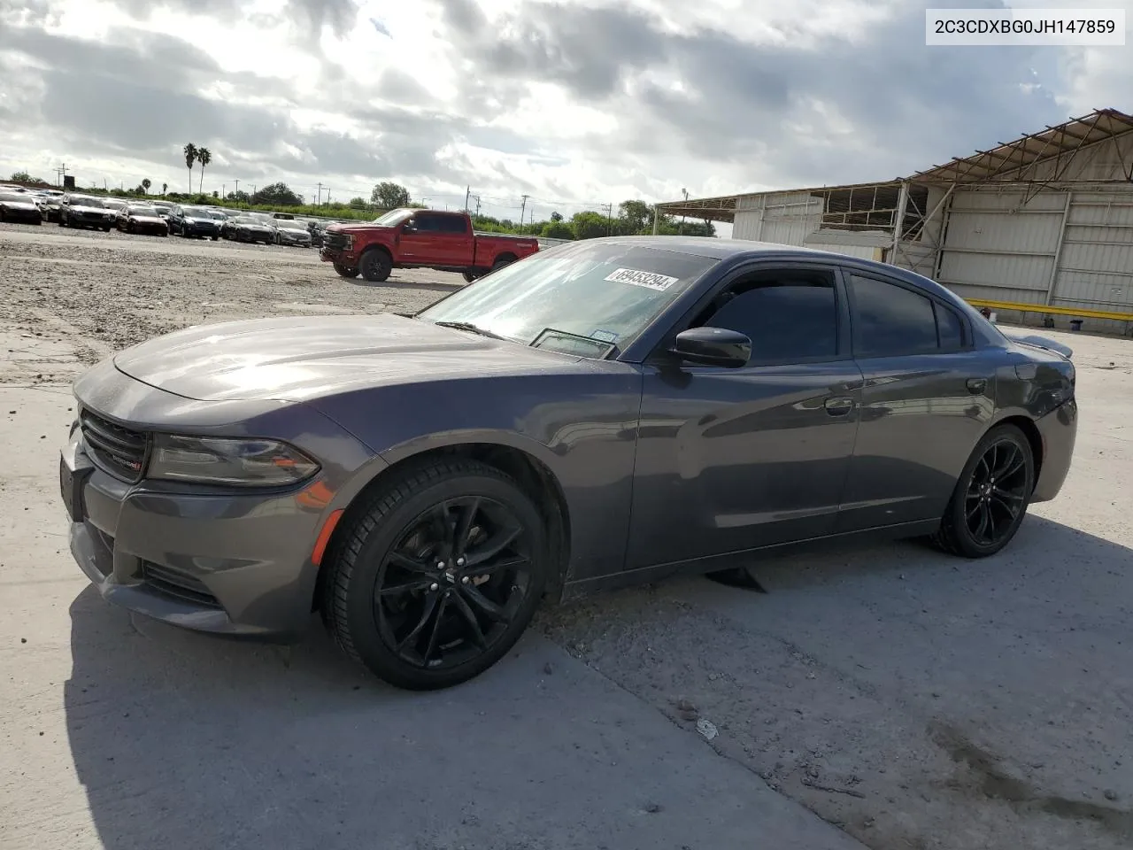 2018 Dodge Charger Sxt VIN: 2C3CDXBG0JH147859 Lot: 69453294