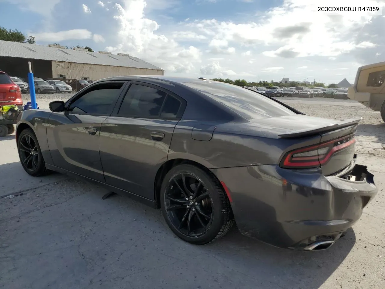 2018 Dodge Charger Sxt VIN: 2C3CDXBG0JH147859 Lot: 69453294