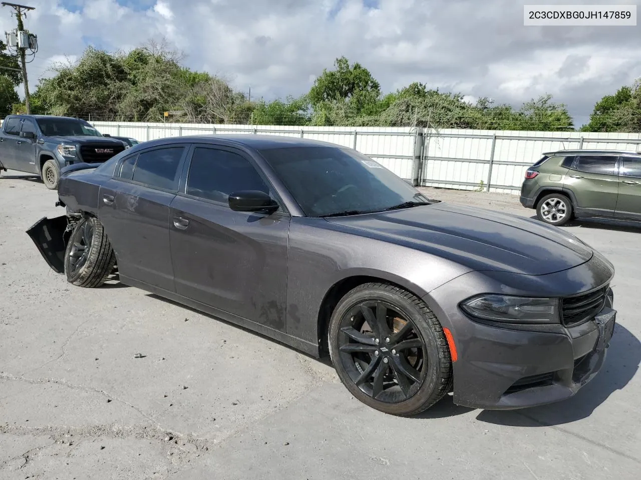 2018 Dodge Charger Sxt VIN: 2C3CDXBG0JH147859 Lot: 69453294