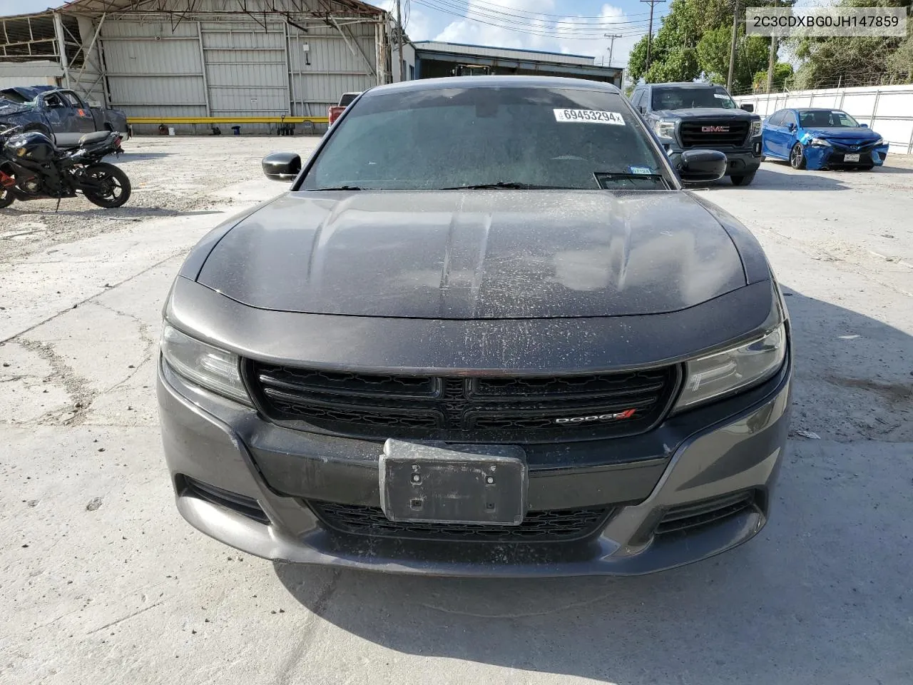 2018 Dodge Charger Sxt VIN: 2C3CDXBG0JH147859 Lot: 69453294