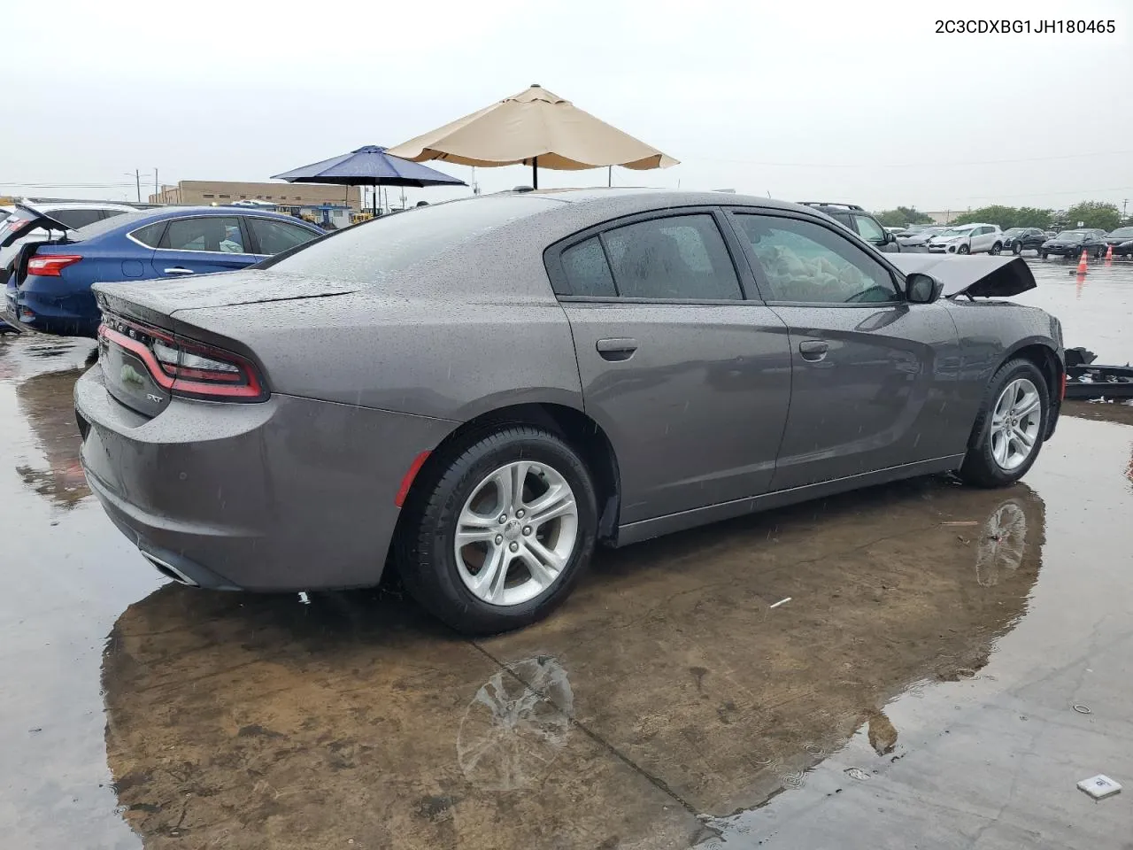 2C3CDXBG1JH180465 2018 Dodge Charger Sxt