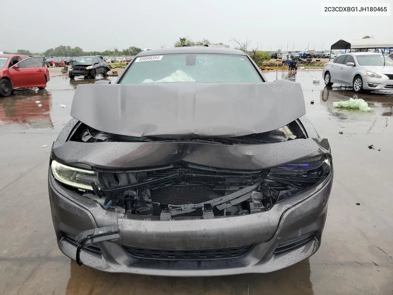 2C3CDXBG1JH180465 2018 Dodge Charger Sxt