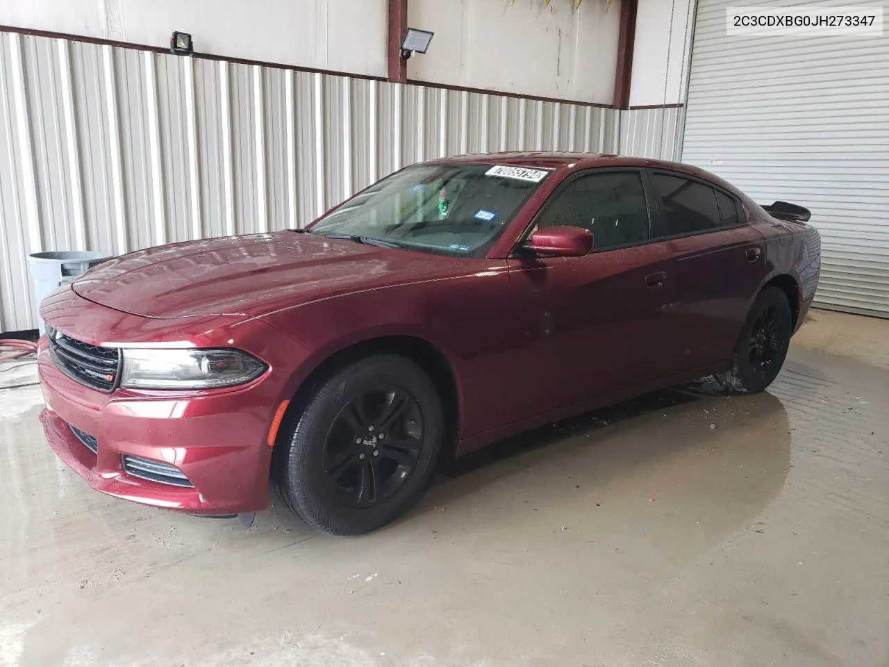 2018 Dodge Charger Sxt VIN: 2C3CDXBG0JH273347 Lot: 70055794