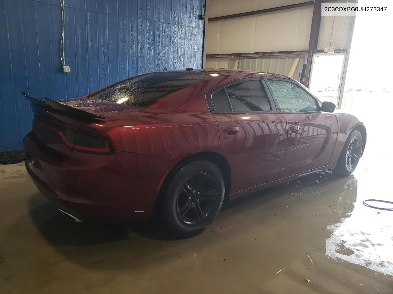 2018 Dodge Charger Sxt VIN: 2C3CDXBG0JH273347 Lot: 70055794