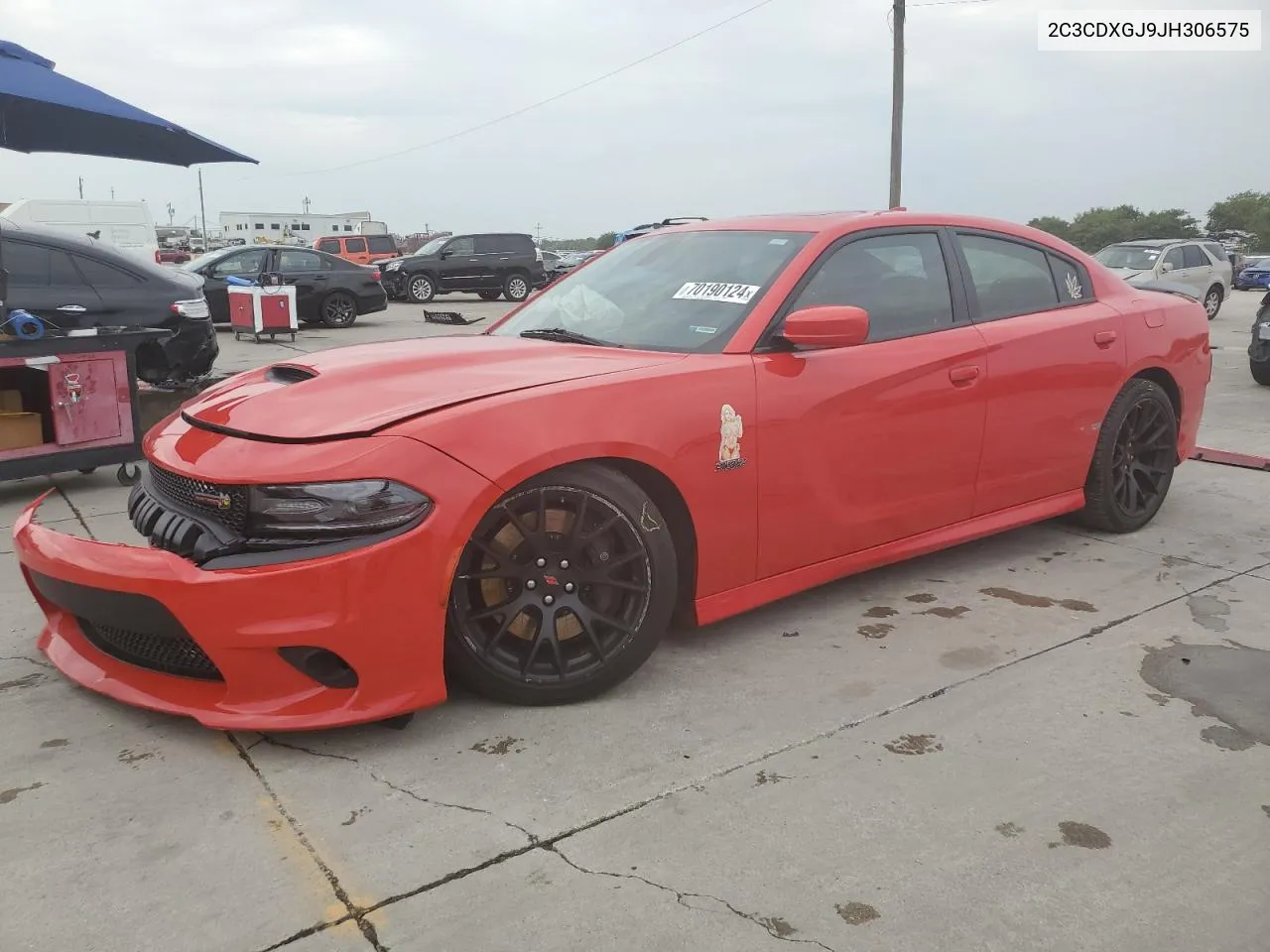 2018 Dodge Charger R/T 392 VIN: 2C3CDXGJ9JH306575 Lot: 70190124