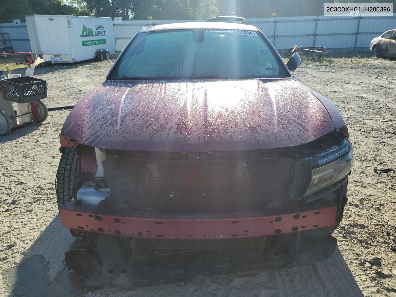 2C3CDXHG1JH200396 2018 Dodge Charger Sxt Plus