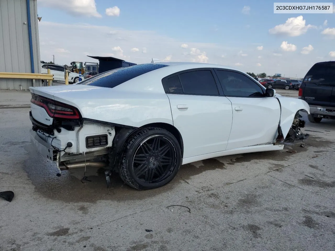 2C3CDXHG7JH176587 2018 Dodge Charger Sxt Plus