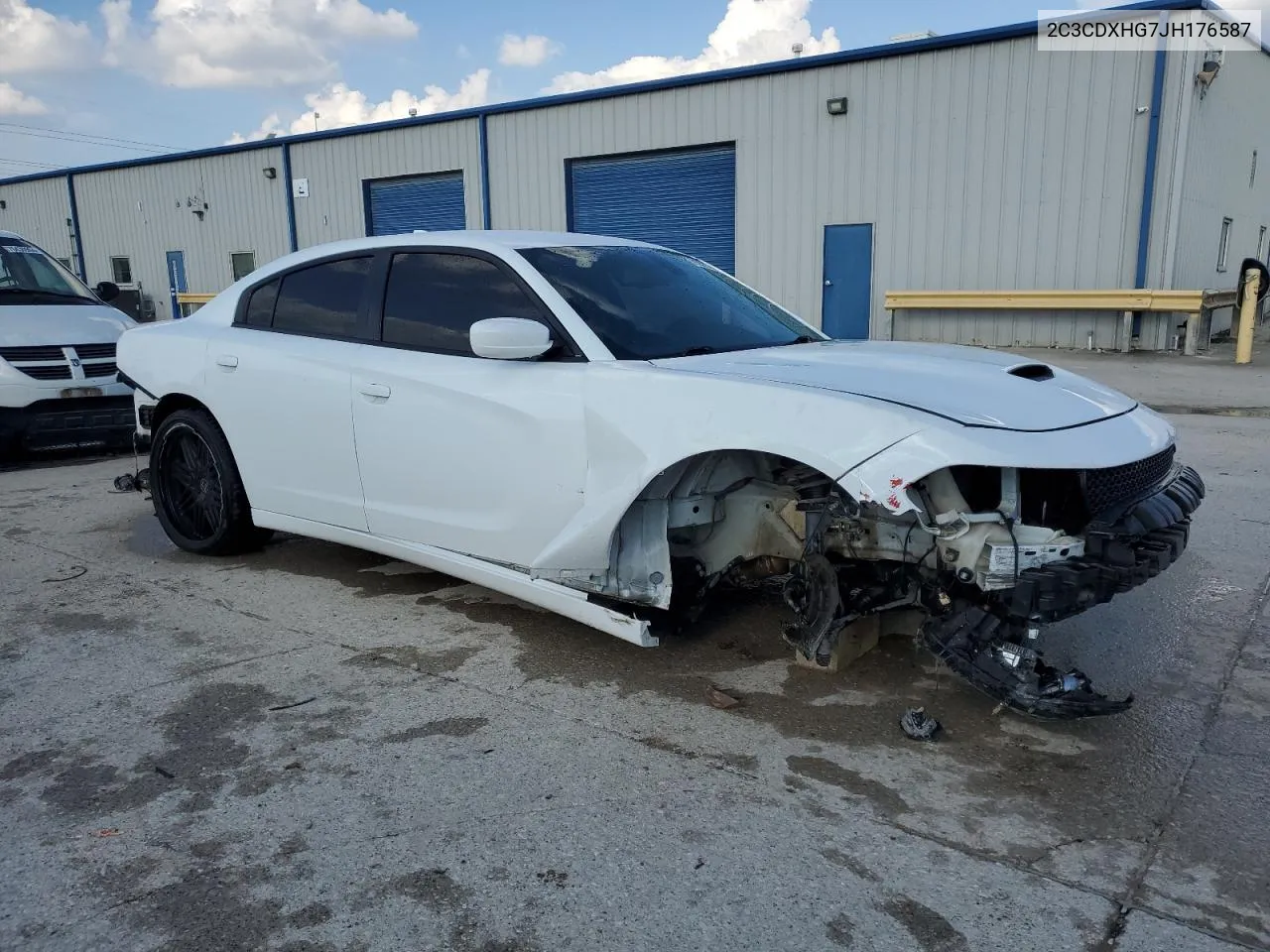 2C3CDXHG7JH176587 2018 Dodge Charger Sxt Plus