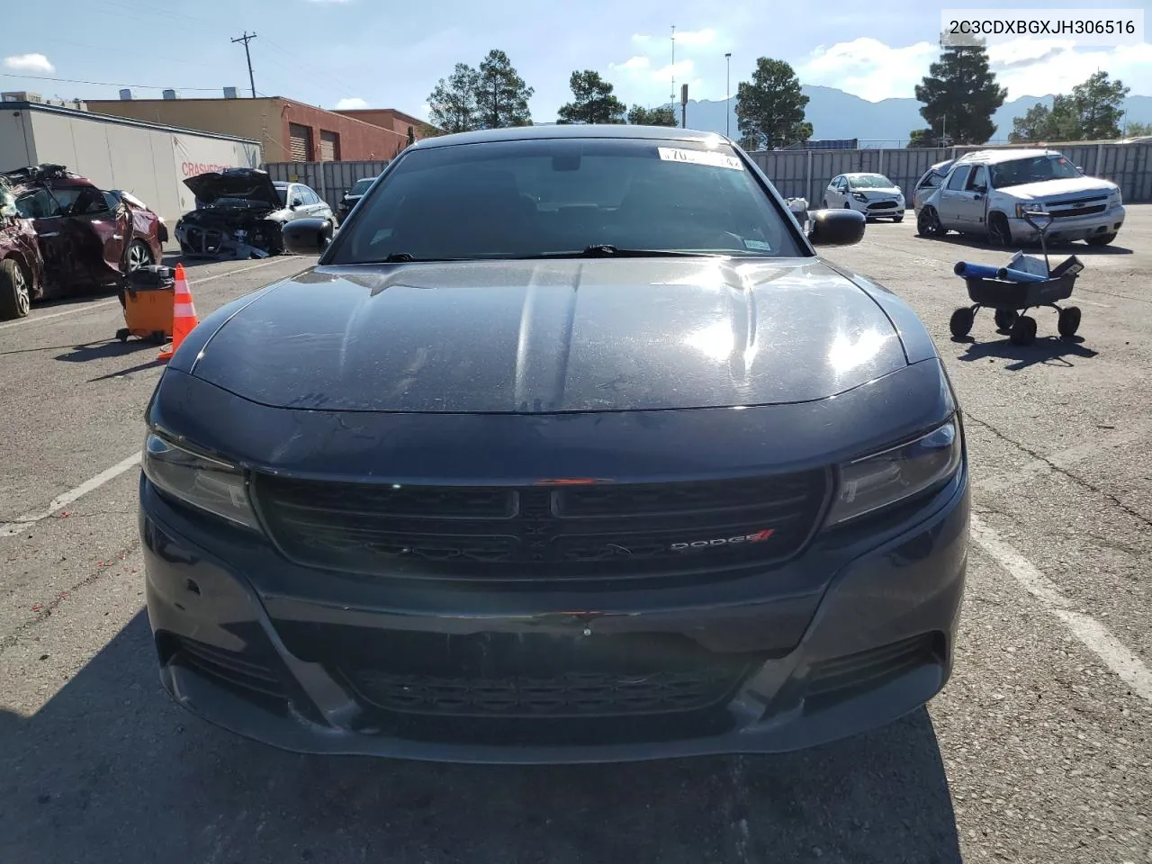 2C3CDXBGXJH306516 2018 Dodge Charger Sxt