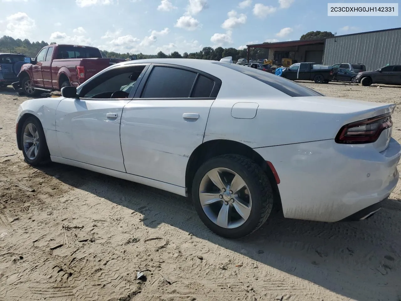 2018 Dodge Charger Sxt Plus VIN: 2C3CDXHG0JH142331 Lot: 70376804