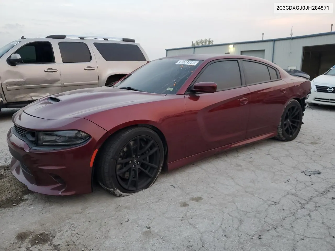 2018 Dodge Charger R/T 392 VIN: 2C3CDXGJ0JH284871 Lot: 70661334