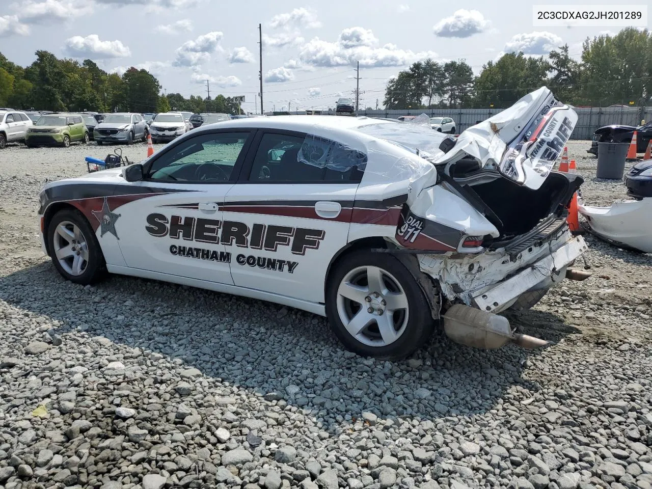 2C3CDXAG2JH201289 2018 Dodge Charger Police