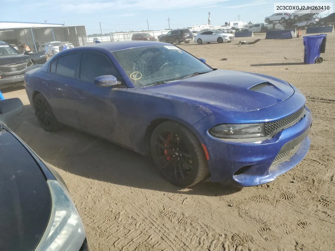 2018 Dodge Charger R/T 392 VIN: 2C3CDXGJ2JH263410 Lot: 70900854