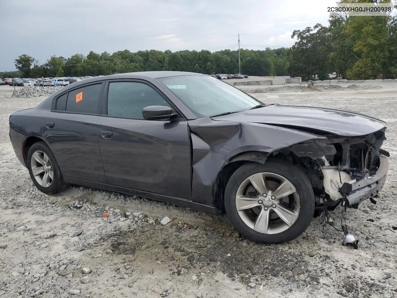 2C3CDXHG0JH200938 2018 Dodge Charger Sxt Plus