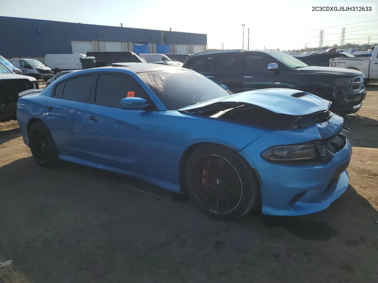 2018 Dodge Charger R/T 392 VIN: 2C3CDXGJ5JH312633 Lot: 71201694