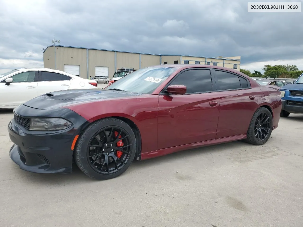 2018 Dodge Charger Srt Hellcat VIN: 2C3CDXL98JH113068 Lot: 71377694