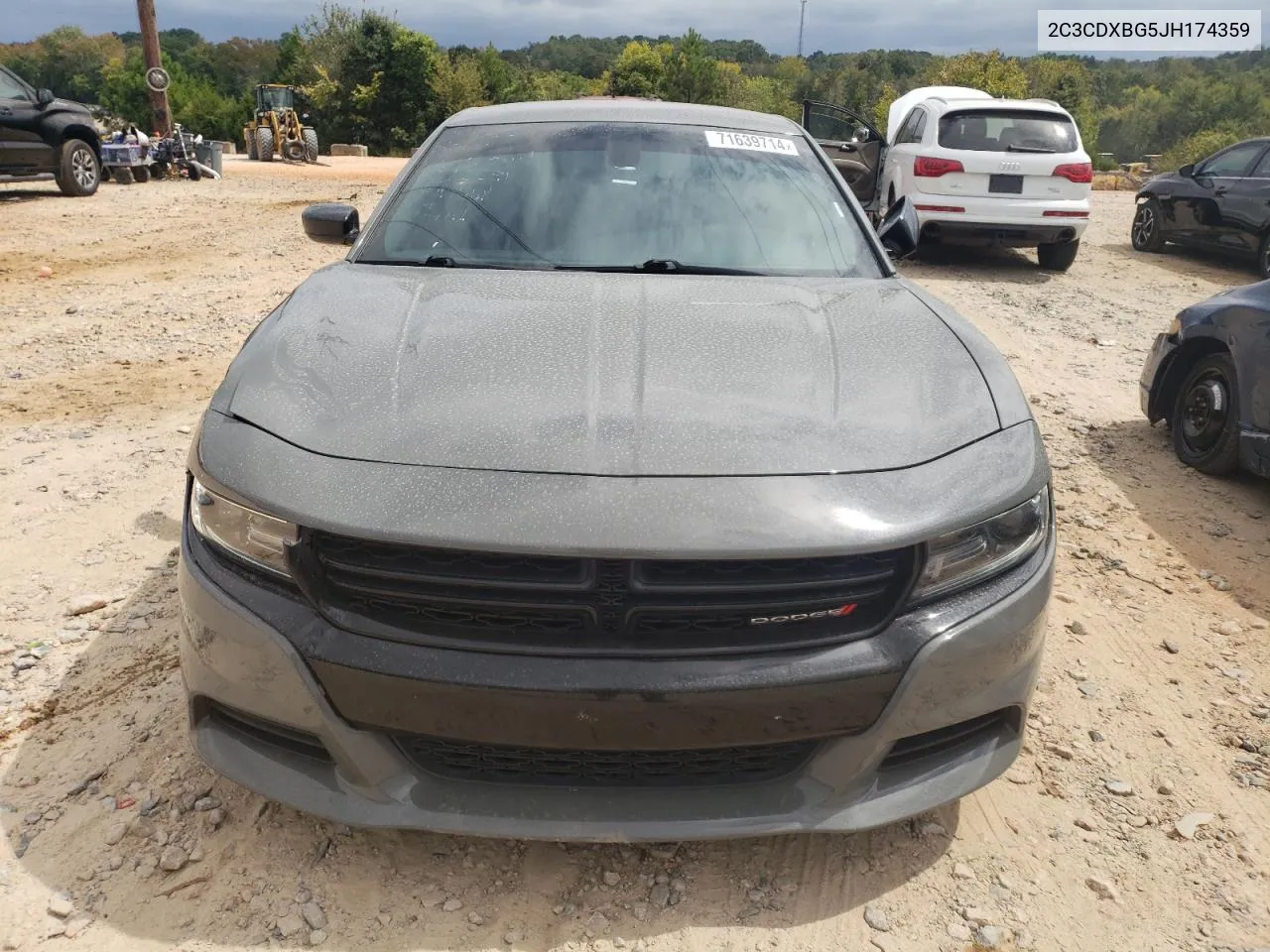 2018 Dodge Charger Sxt VIN: 2C3CDXBG5JH174359 Lot: 71639714