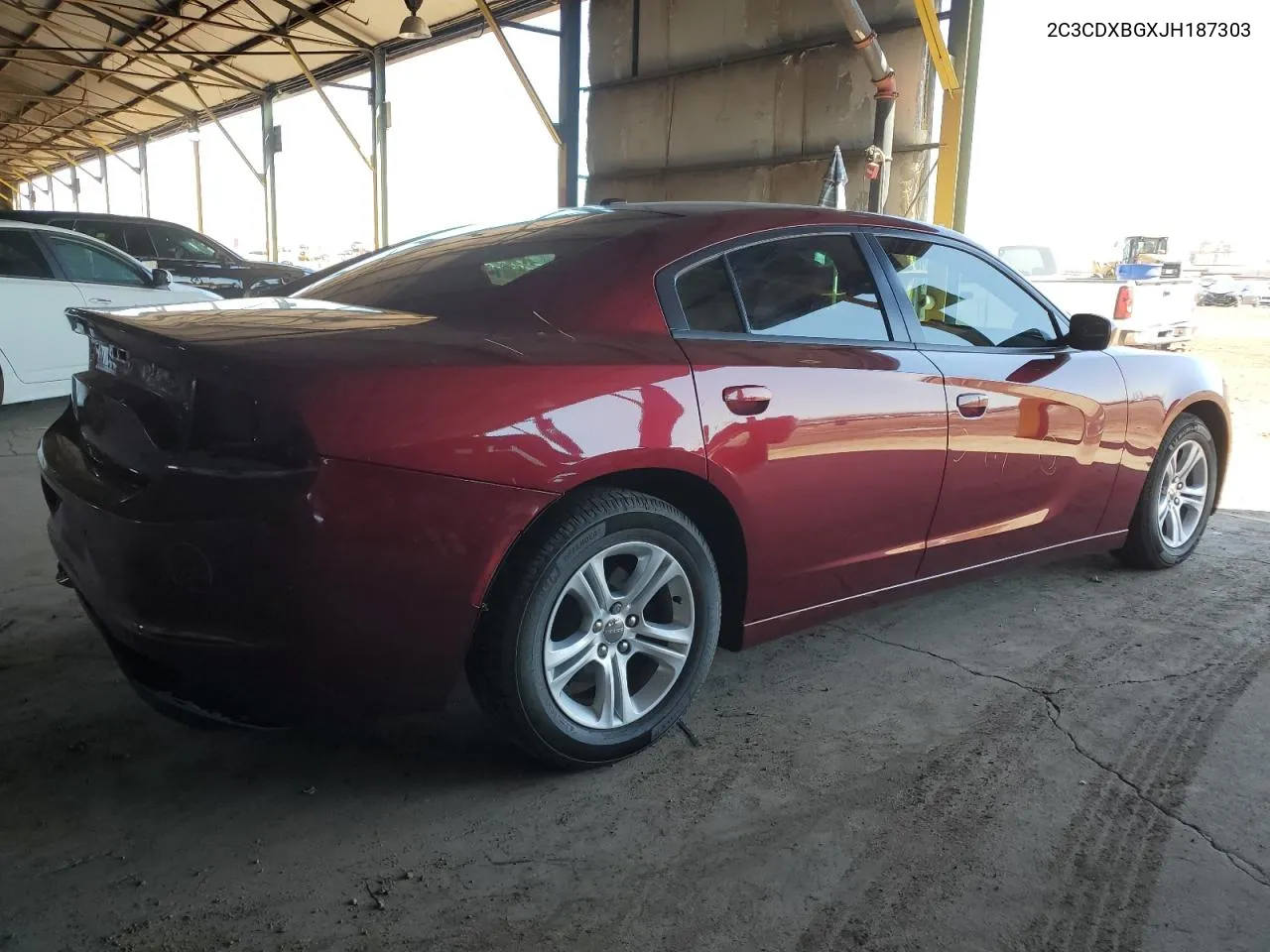 2018 Dodge Charger Sxt VIN: 2C3CDXBGXJH187303 Lot: 71674864