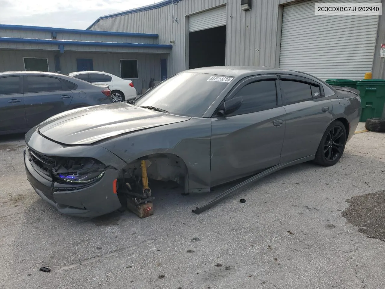 2C3CDXBG7JH202940 2018 Dodge Charger Sxt