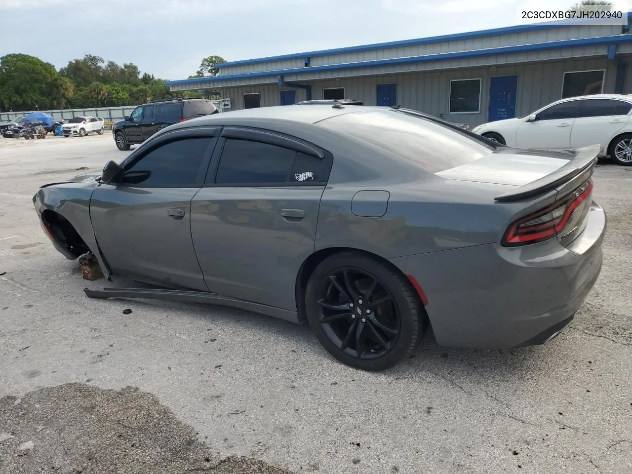 2018 Dodge Charger Sxt VIN: 2C3CDXBG7JH202940 Lot: 71683864