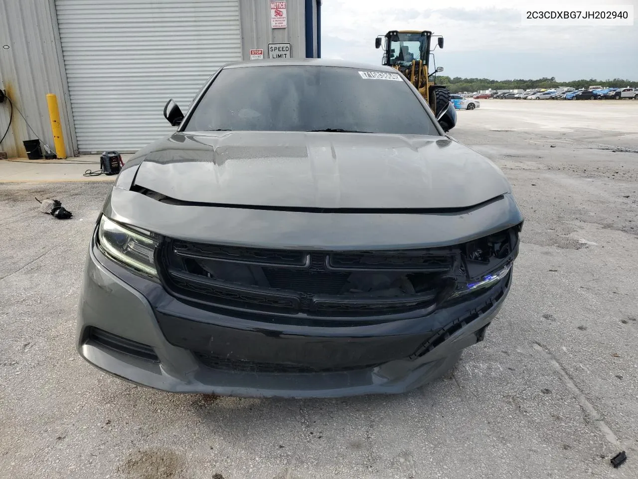 2018 Dodge Charger Sxt VIN: 2C3CDXBG7JH202940 Lot: 71683864