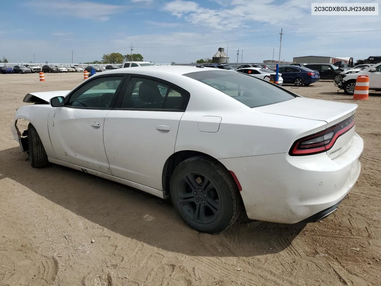 2C3CDXBG3JH236888 2018 Dodge Charger Sxt