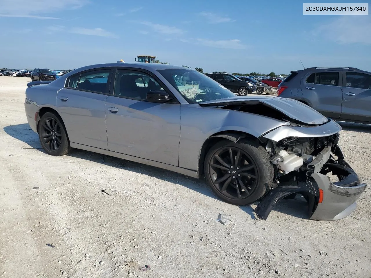 2018 Dodge Charger Sxt Plus VIN: 2C3CDXHGXJH157340 Lot: 71872904