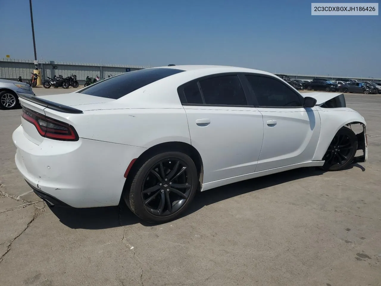 2018 Dodge Charger Sxt VIN: 2C3CDXBGXJH186426 Lot: 71978804