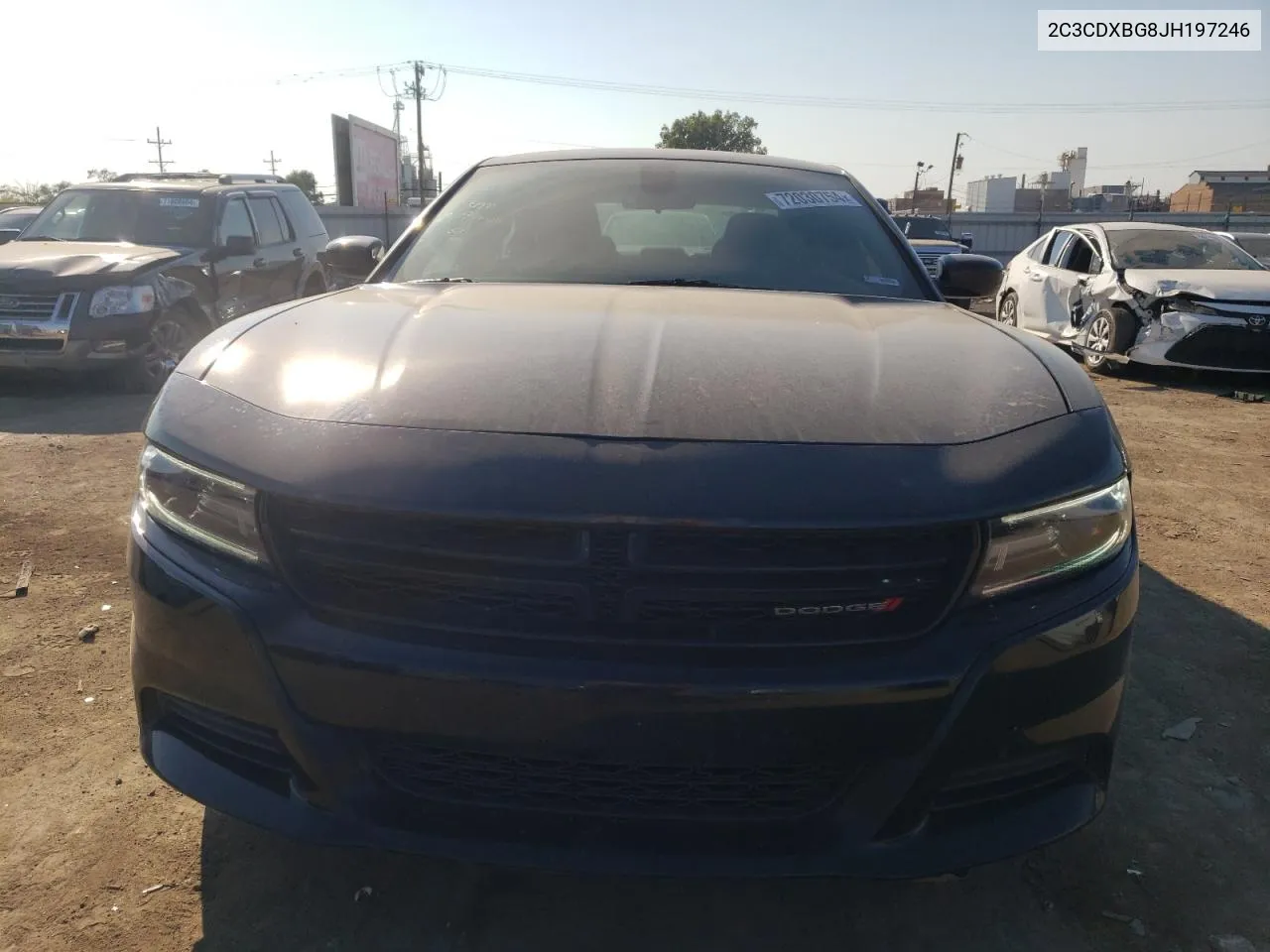 2C3CDXBG8JH197246 2018 Dodge Charger Sxt