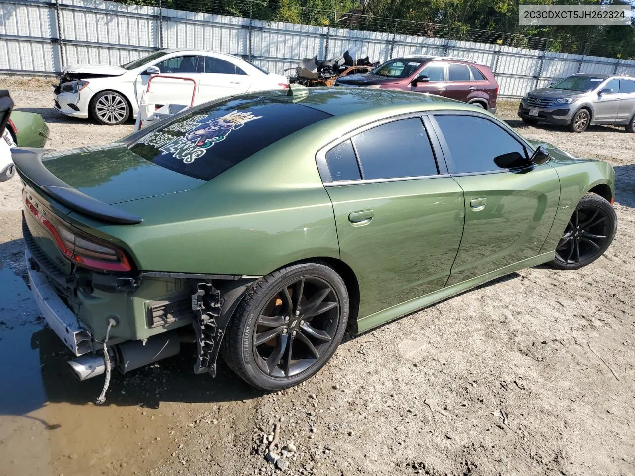 2018 Dodge Charger R/T VIN: 2C3CDXCT5JH262324 Lot: 72051704