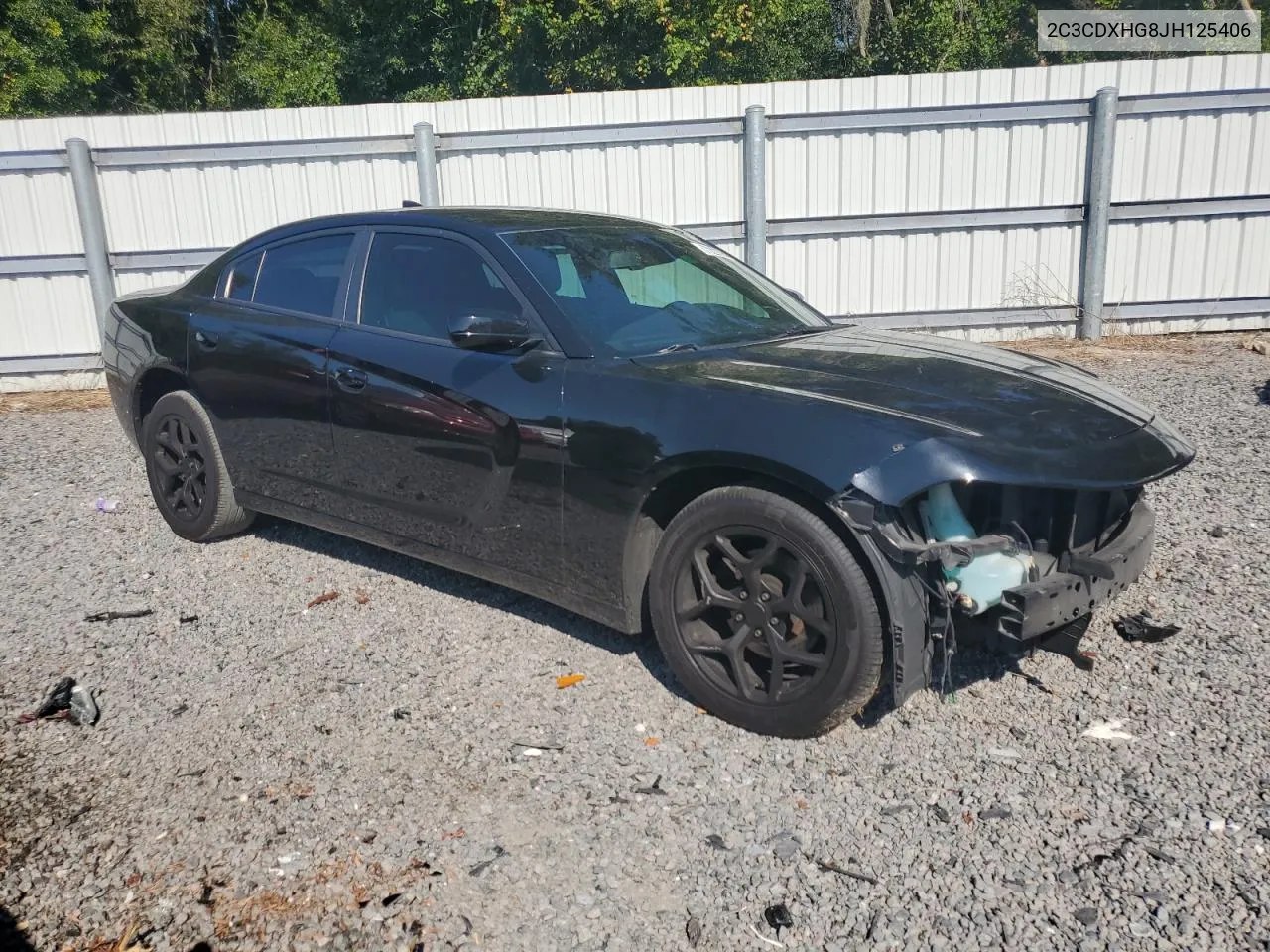 2018 Dodge Charger Sxt Plus VIN: 2C3CDXHG8JH125406 Lot: 72220064